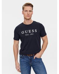 Guess - T-Shirt U4Ri22 K6Yw0 Regular Fit - Lyst