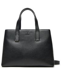 Calvin Klein - Handtasche Ck Plaque Small Tote K60K612781 - Lyst