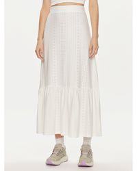 Jdy - Maxirock Cathinka 15321057 Weiß Regular Fit - Lyst