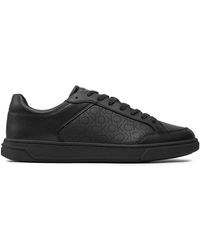 Calvin Klein - Sneakers Low Top Lace Up Lth Perf Mono Hm0Hm01428 - Lyst