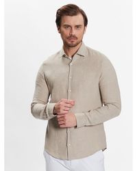 Calvin Klein - Hemd Linen Solid Slim Shirt K10K109286 Slim Fit - Lyst