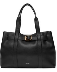 Calvin Klein - Handtasche Buckle Medium Tote Lv04F3294G - Lyst