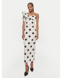 Babylon - Coctailkleid Mf0216 Weiß Regular Fit - Lyst