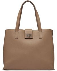 Furla - Handtasche 1927 l tote 36 soft wb01099-hsf000-1257s-1007 greige - Lyst