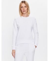 Armani Exchange - Sweatshirt 3Rym86 Yj3Nz 1000 Weiß Regular Fit - Lyst