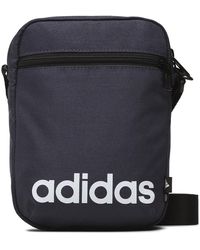 adidas - Umhängetasche Linear Org Hr5373 Dunkelblau - Lyst
