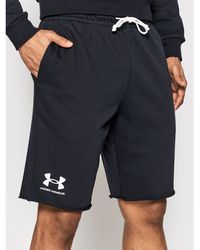 Under Armour - Shorts Sport UA RIVAL TERRY SHORT-BLK 1361631 001 - Lyst
