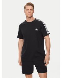 adidas - T-Shirt Essentials Single Jersey 3-Stripes T-Shirt Ic9334 Regular Fit - Lyst