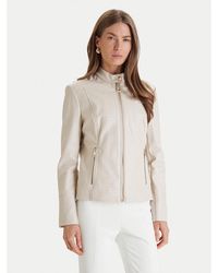 Guess - Jacke Aus Kunstleder W6Rl52 Wl850 Regular Fit - Lyst
