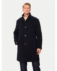 Tommy Hilfiger - Wollmantel Mw0Mw37956 Regular Fit - Lyst