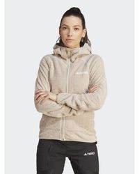 adidas - Fleecejacke Terrex Techrock Reversible High-Pile-Fleece Ib1862 Slim Fit - Lyst