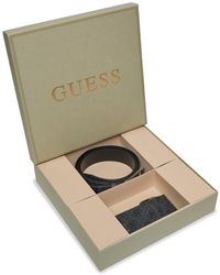 Guess - Kartenetui Und Gürtel Set Gift Box Gfboxm P3305 - Lyst