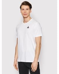 Le Coq Sportif - T-Shirt 2120202 Weiß Regular Fit - Lyst