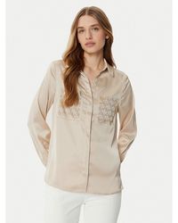 Guess - Hemd W5Rh40 Wfqc2 Regular Fit - Lyst
