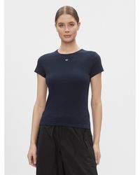 Tommy Hilfiger - T-Shirt Essential Dw0Dw17383 Slim Fit - Lyst