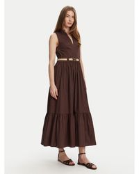 Twinset - Kleid Für Den Alltag 251Tt2101 Regular Fit - Lyst