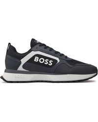 BOSS - Sneakers jonah runn merb 50517300 blue 401 - Lyst