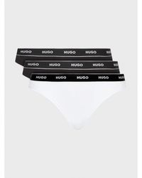HUGO - 3Er-Set Klassische Damenslips Triplet Stripe 50480157 - Lyst