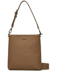 Calvin Klein - Handtasche Ck Must Small Bucket_Caviar K60K613129 - Lyst