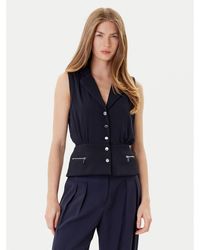 Morgan - Bluse 252-Cozip Slim Fit - Lyst