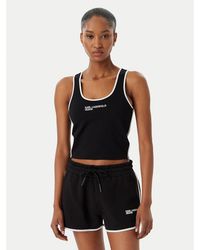 KARL LAGERFELD - Top B2W17087 Slim Fit - Lyst