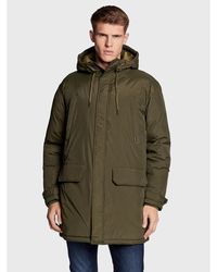 Blend - Winterjacke Outwear 20714687 Grün Regular Fit - Lyst