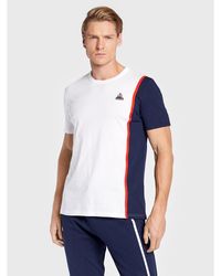 Le Coq Sportif - T-Shirt 2220286 Weiß Regular Fit - Lyst