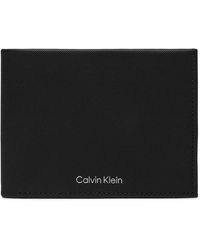 Calvin Klein - Große Herren Geldbörse Ck Must Trifold 10Cc W/Coin K50K511380 - Lyst
