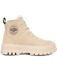 Palladium - Schnürstiefeletten Pallashock Zip Warm 74353-210-M - Lyst