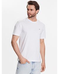 Calvin Klein - T-Shirt Smooth K10K110589 Weiß Regular Fit - Lyst