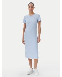 Tommy Hilfiger - Kleid Für Den Alltag Dw0Dw19721 Slim Fit - Lyst