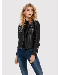 ONLY - Jacke Aus Kunstleder Gemma 15153079 Regular Fit - Lyst