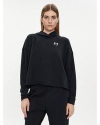 Under Armour - Sweatshirt Ua Rival Terry Os Hoodie 1382736-001 Loose Fit - Lyst