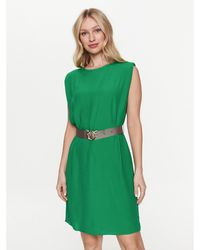 Pinko - Kleid Für Den Alltag 101138 A0Us Grün Regular Fit - Lyst