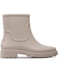 Calvin Klein - Gummistiefel rain boot hw0hw00835 silver lining ace - Lyst