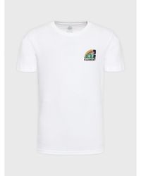 Element - T-Shirt Farm Elyzt00159 Weiß Regular Fit - Lyst