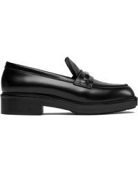 Calvin Klein - Slipper rubber sole loafer w/hw hw0hw02006 ck black beh - Lyst