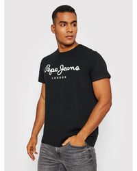 Pepe Jeans - T-Shirt Original Pm508210 Slim Fit - Lyst