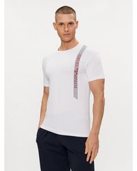 Emporio Armani - T-Shirt 111971 4R525 00010 Weiß Slim Fit - Lyst