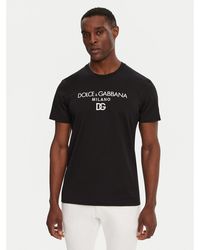 Dolce & Gabbana - T-Shirt G8Pd7Z G7B9X Regular Fit - Lyst