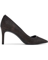 MICHAEL Michael Kors - High heels alina flex pump 40f3almp3d black/bronze - Lyst