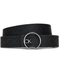 Calvin Klein - Damengürtel Ck Buckle Reversible Belt 3Cm K60K612359 - Lyst
