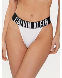 Calvin Klein - Stringtanga 000Qf7638E Weiß - Lyst
