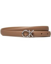 Calvin Klein - Damengürtel Ck Thin Belt 1.5Cm K60K612360 - Lyst