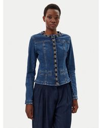 Liu Jo - Jeansjacke Ua5135 D4448 Regular Fit - Lyst