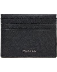 Calvin Klein - Kreditkartenetui Foil Emboss Ew Card Case Lv04D1060G - Lyst