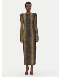 Norma Kamali - Kleid Für Den Alltag Kk4243Plc27302 Slim Fit - Lyst