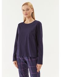 Triumph - Pyjama-T-Shirt Mix & Match Lsl Top Chest Pocket 03 10216519 Regular Fit - Lyst