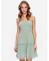 Guess - Sommerkleid Safa W3Gk0M Weid0 Grün Regular Fit - Lyst
