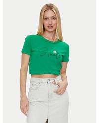 Jdy - T-Shirt Michigan 15311702 Grün Regular Fit - Lyst